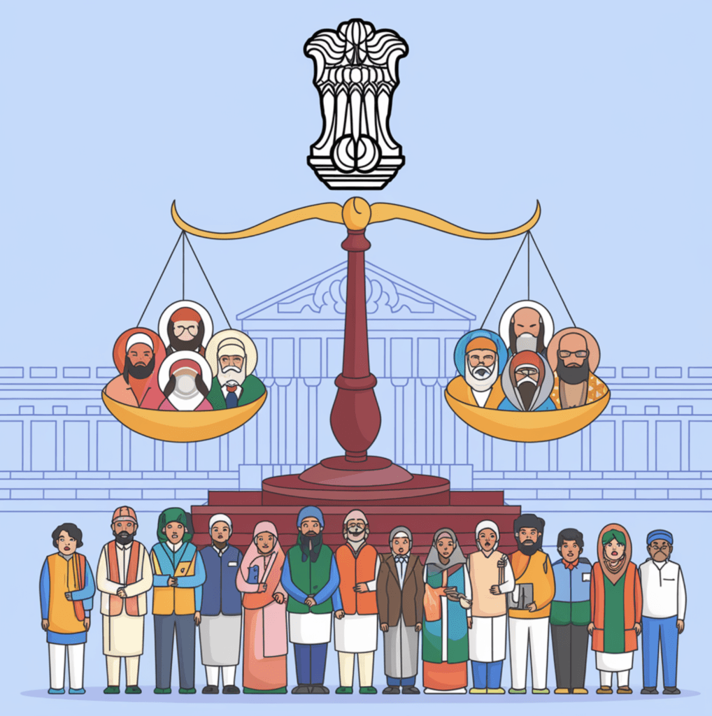 Depicting Equality that can be brought by Uniform Civil Code